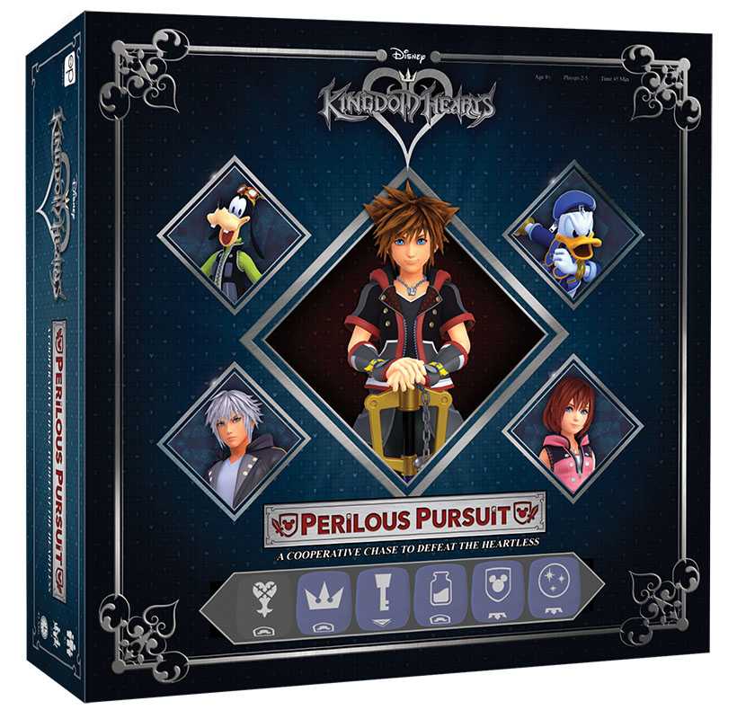 Disney Kingdom Hearts Perilous Pursuit - Board Game
