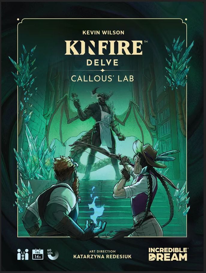 Kinfire Delve: Callous' Lab - Board Game