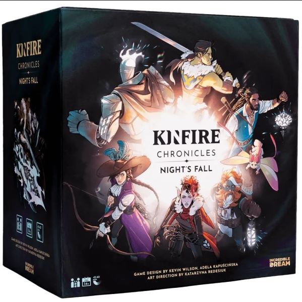 Kinfire Chronicles: Night's Fall - Boardgame