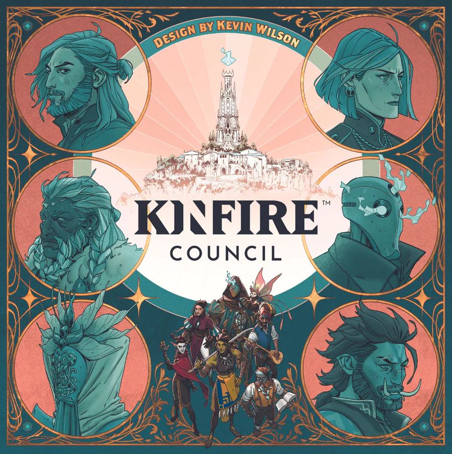 Kinfire Council Base Game - Board Game