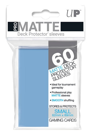 Ultra-Pro Matte 60-count Small Deck Protectors - Light Blue