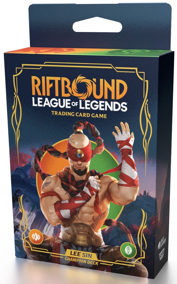 Riftbound Origins Lee SIn Champion Deck