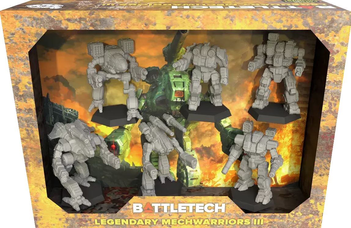 Battletech Legendary Mechwarriors III - Board Game