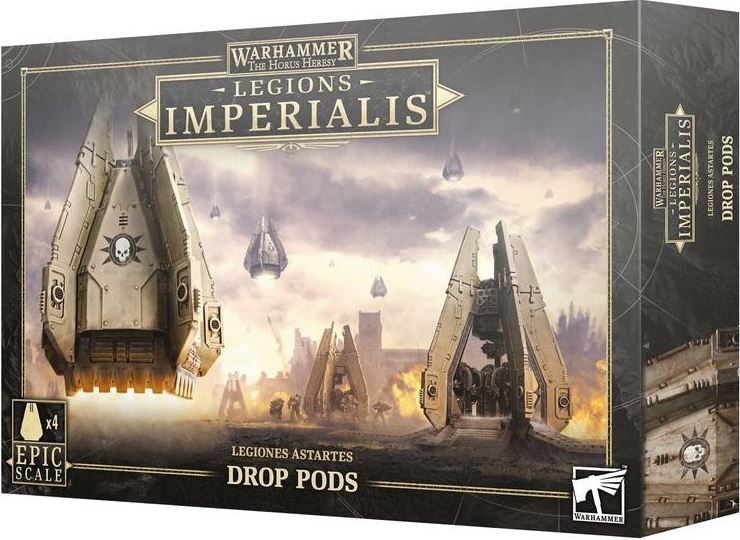 Warhammer Legions Imperialis Legion Drop Pods