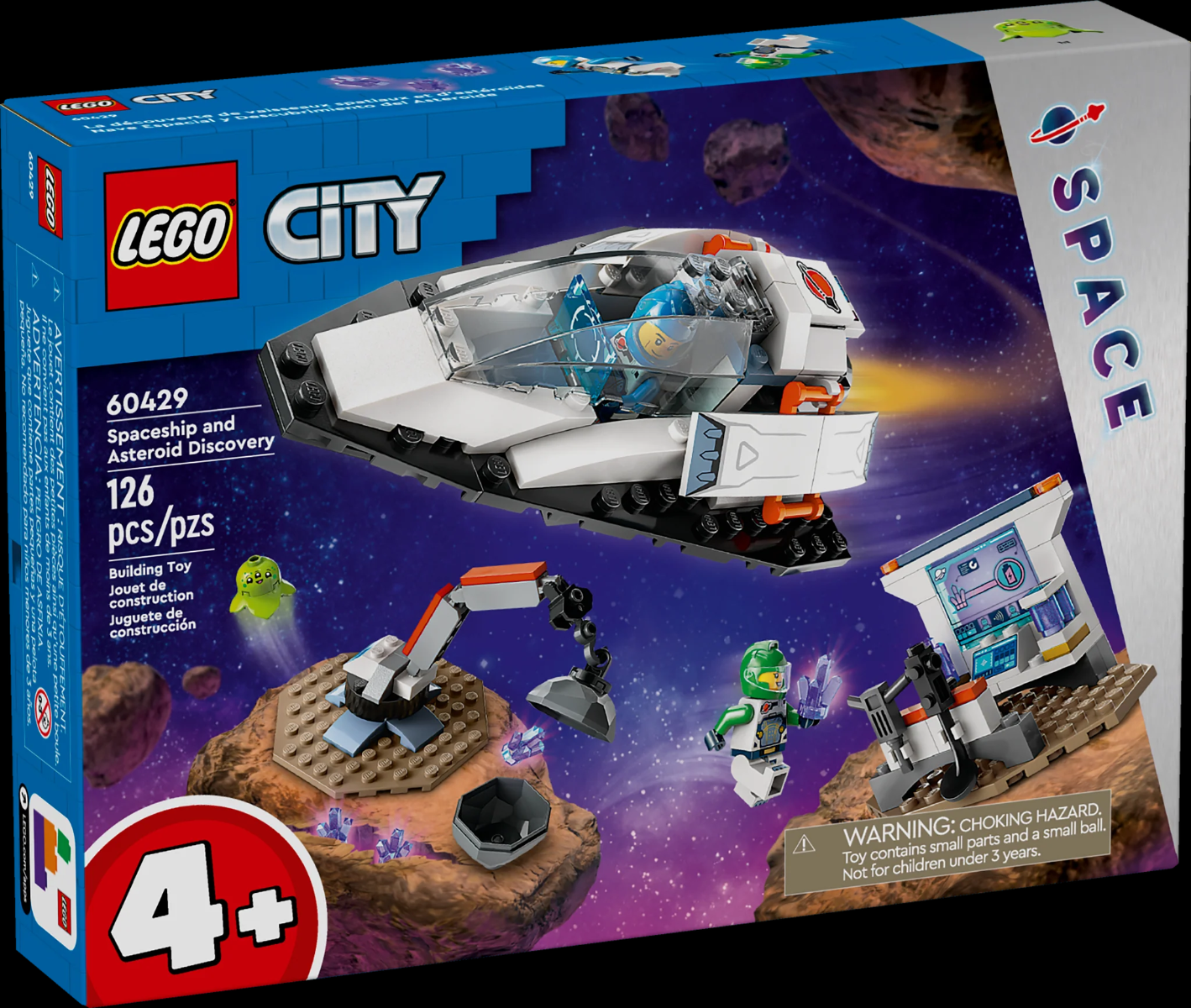 Lego City Spaceship And Asteroid Discovery