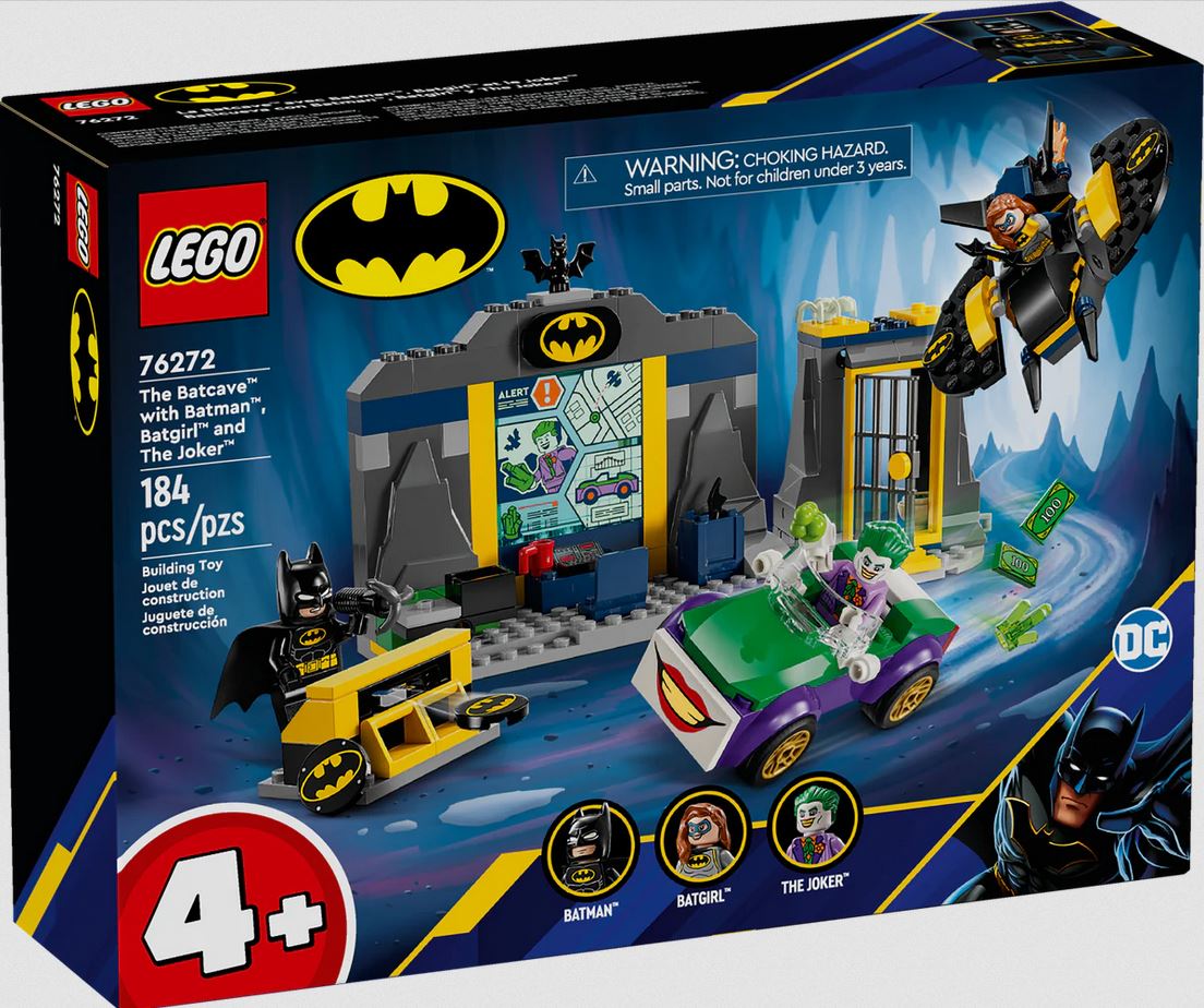 Lego The Batcave with Batman, Batgirl and The Joker