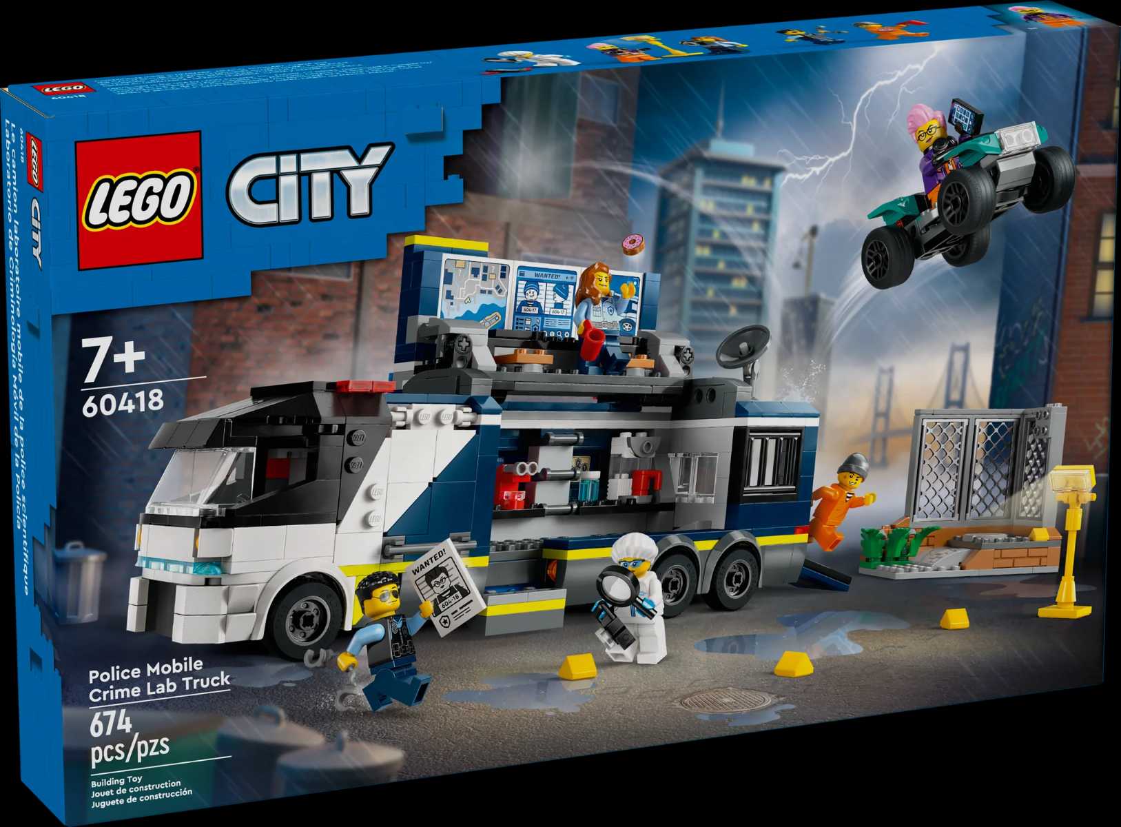 Lego City Police Mobile Crime Lab Truck