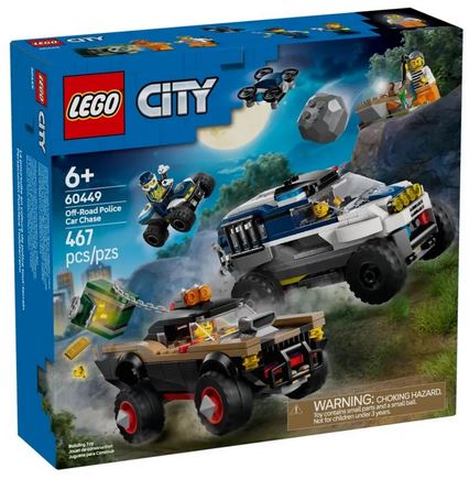 LEGO City Great Vehicles Off-Road Police Car Chase