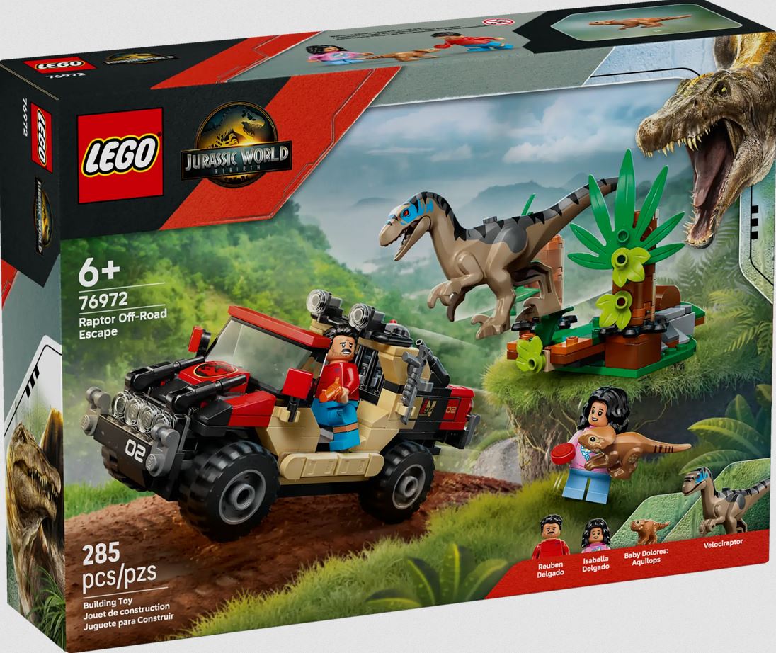 LEGO Jurassic World™ Raptor Off-Road Escape