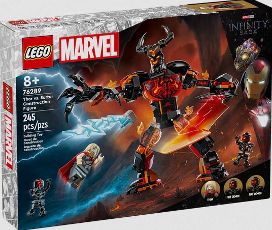 Lego Marvel Thor vs. Surtur Construction Figure