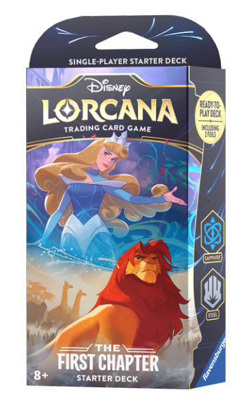 Disney Lorcana The First Chapter Starter Deck (Set of 3)