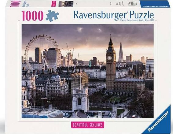 Beautiful Skylines London 1000 Pc Puzzle - Puzzle