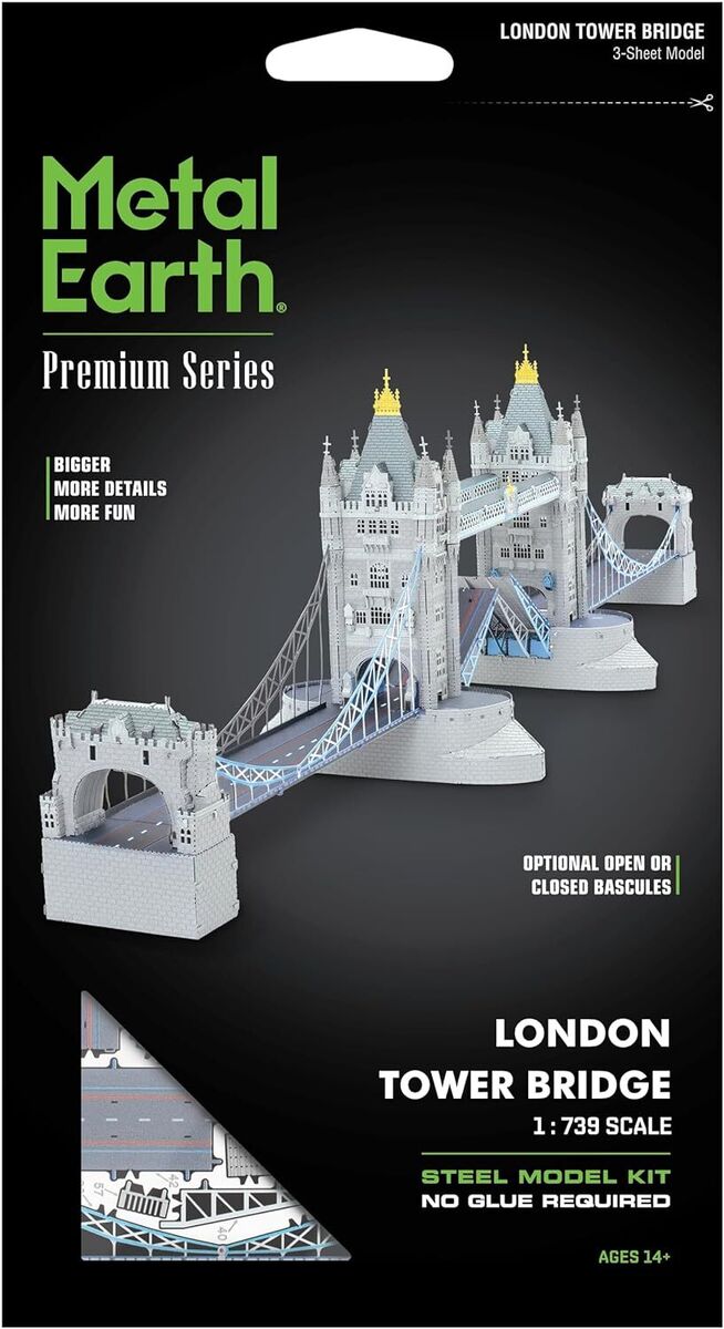 Metal Earth - London Tower Bridge Premium Series