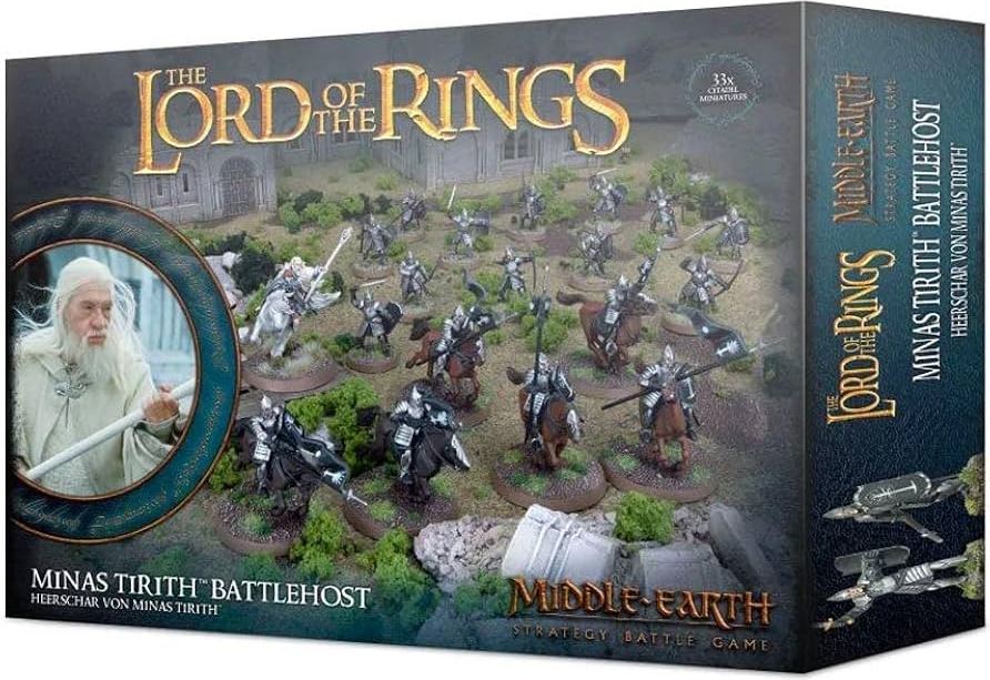 (DAMAGED) Warhammer Middle Earth Strategy Battle Game: The Lord of The Rings - Minas Tirith Battlehost