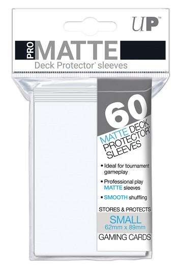 Ultra-Pro Matte 60-count Small Deck Protectors - White