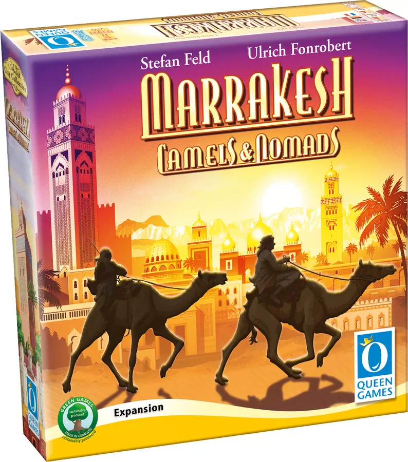 (DAMAGED) Marrakesh: Camels And Nomads Expansion - Board Game