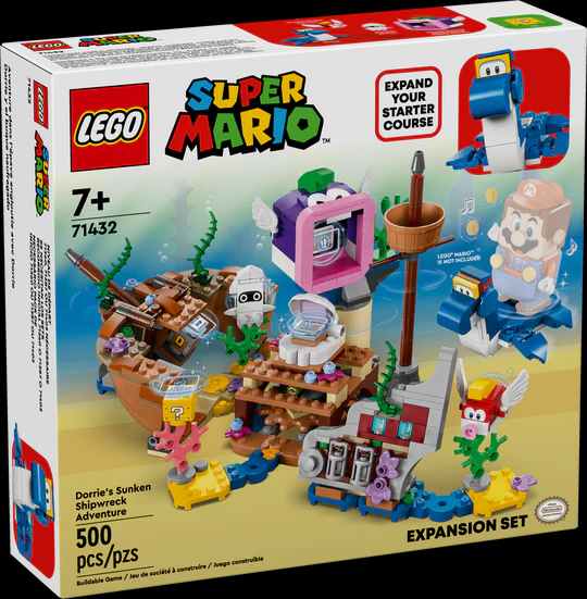 Lego Super Mario Dorries Sunken Shipwreck Adventure Expansion