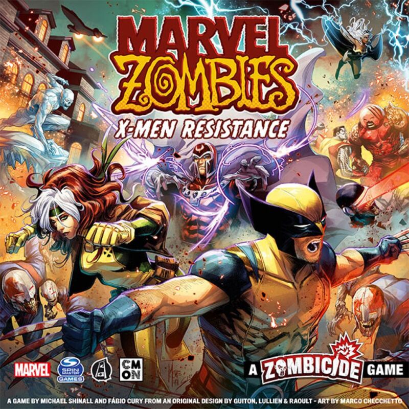 Marvel Zombies - A Zombicide Game: X-Men Resistance - Board Game