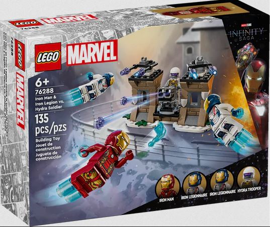 Lego Marvel Iron Man & Iron Legion vs. Hydra Soldier