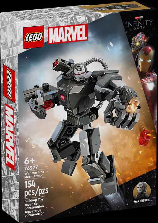 Lego Super Heroes War Machine Mech Armor