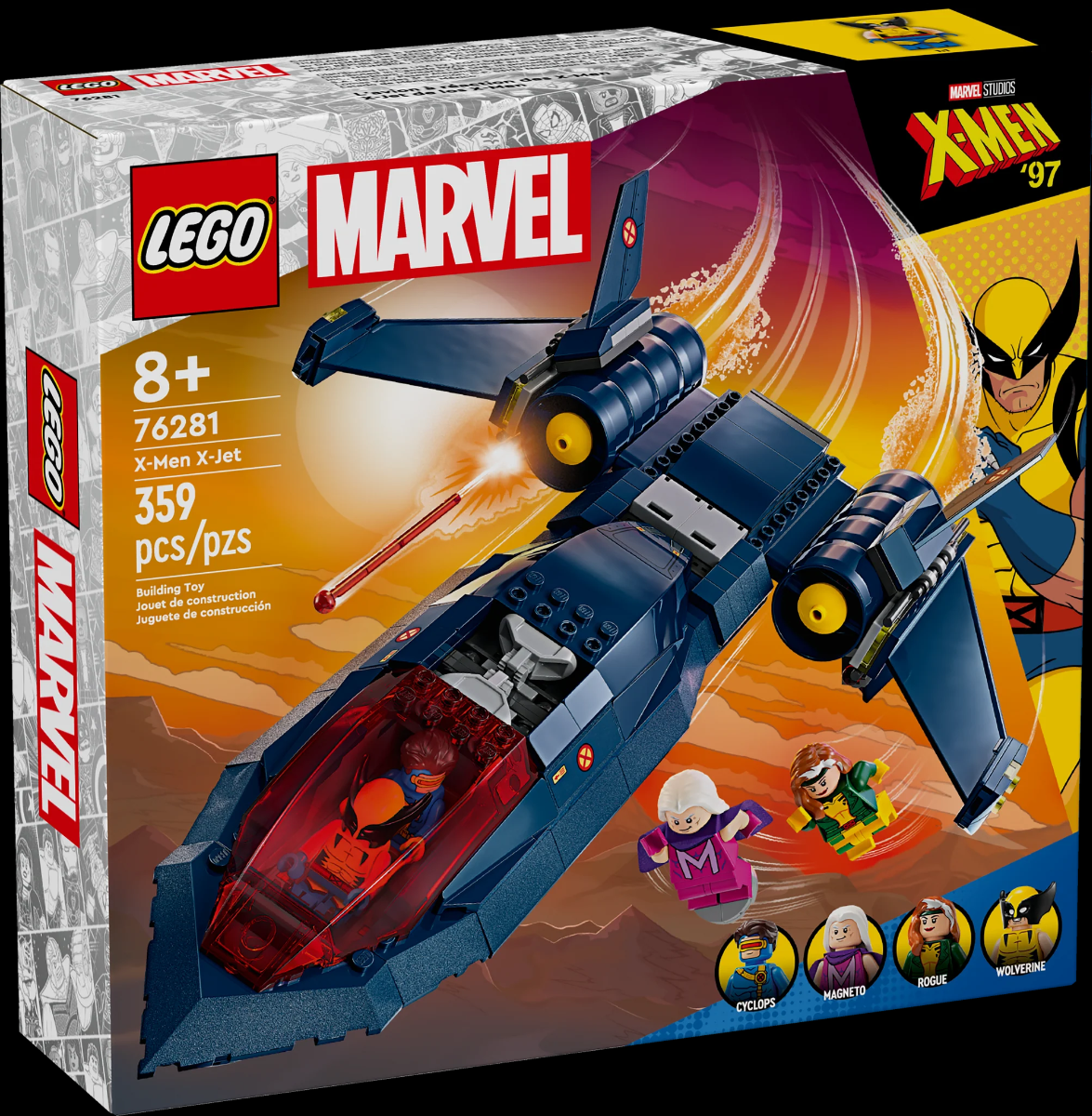 Lego Super Heroes X-Men X-Jet