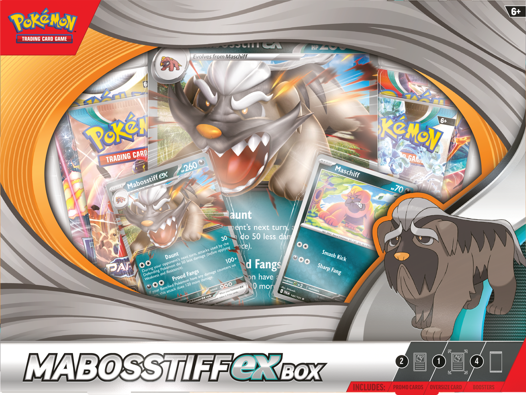 Pokemon Mabosstiff ex Box