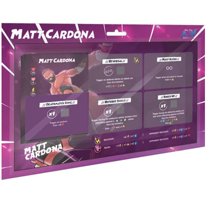All Time Wrestling: Matt Cardonna - Board Game