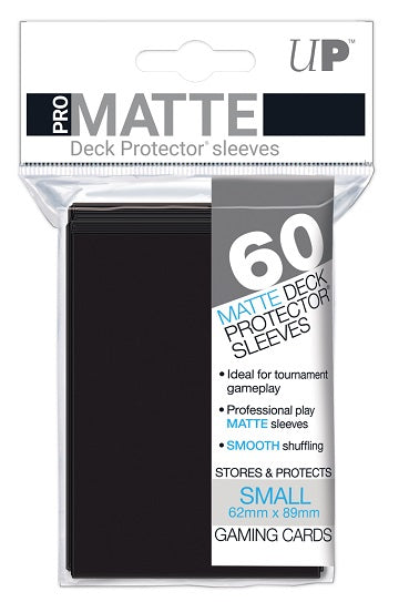 Ultra-Pro Matte 60-count Small Deck Protectors - Black