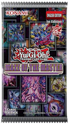 YuGiOh Maze of Master Booster Pack (Buy 2 Get 1 Free)