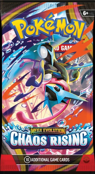 Pokemon ME-04 Mega Evolution Chaos Rising Booster Pack