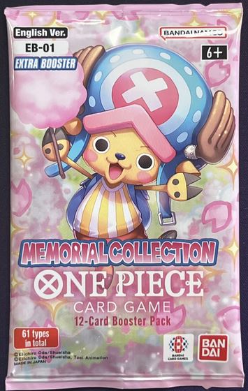 One Piece Extra Booster Memorial Collection Pack (Buy 2 Get 1 Free)