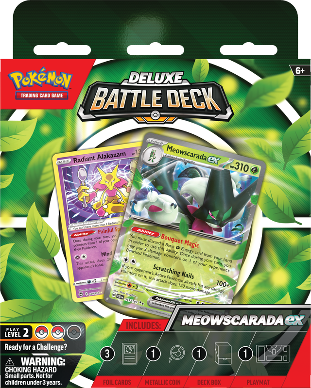 Pokemon Deluxe battle Decks Meowscarada/Quaquaval (Assorted)