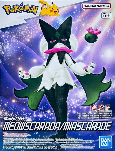 Pokemon Model Kit Meowscarada By Bandai