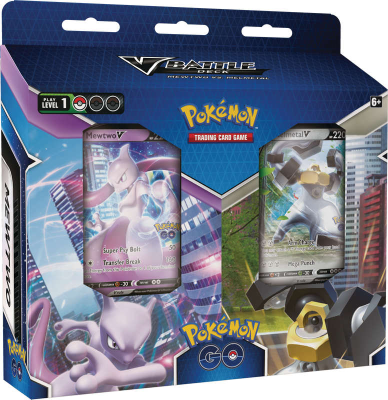 Pokemon Go V Battle Decks Mewtwo V vs Melmetal V