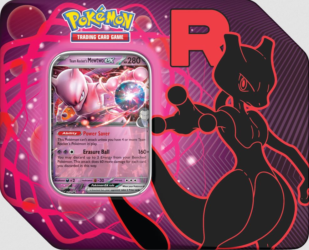 Pokemon Team Rocket Tin (Assorted)
