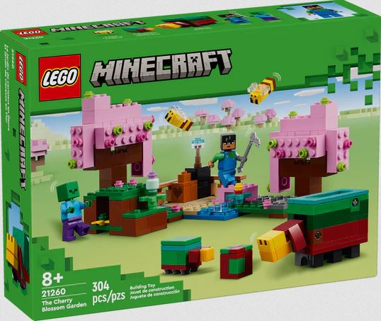 Lego Minecraft The Cherry Blossom Garden