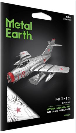 Metal Earth MIG-15