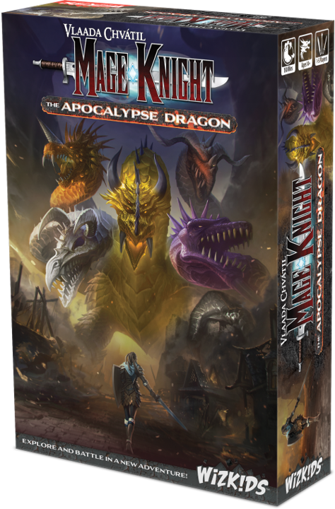 Mage Knight The Apocalypse Dragon Expansion - Board Game