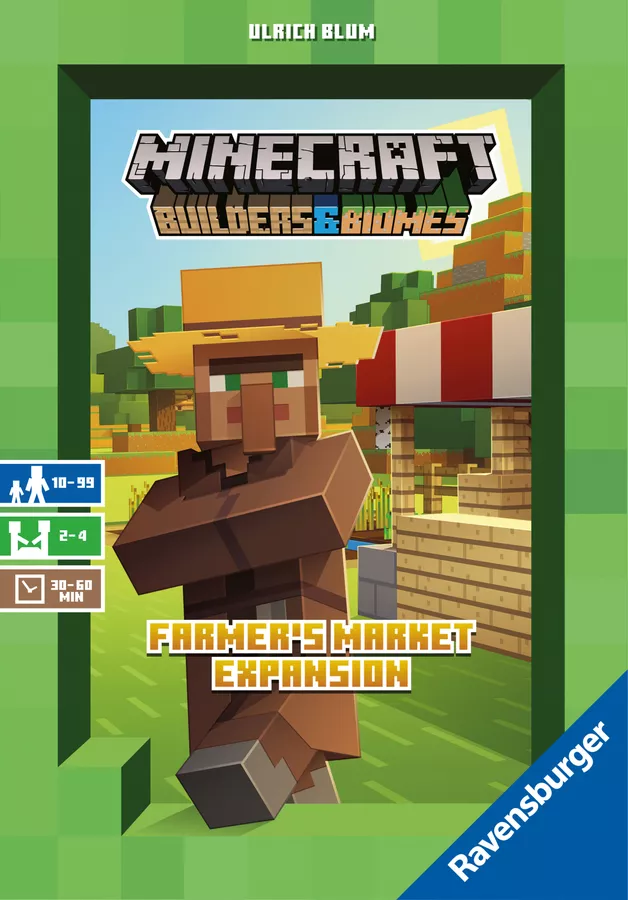 Minecraft: Builders and Farmers Market Expansion - Board Game