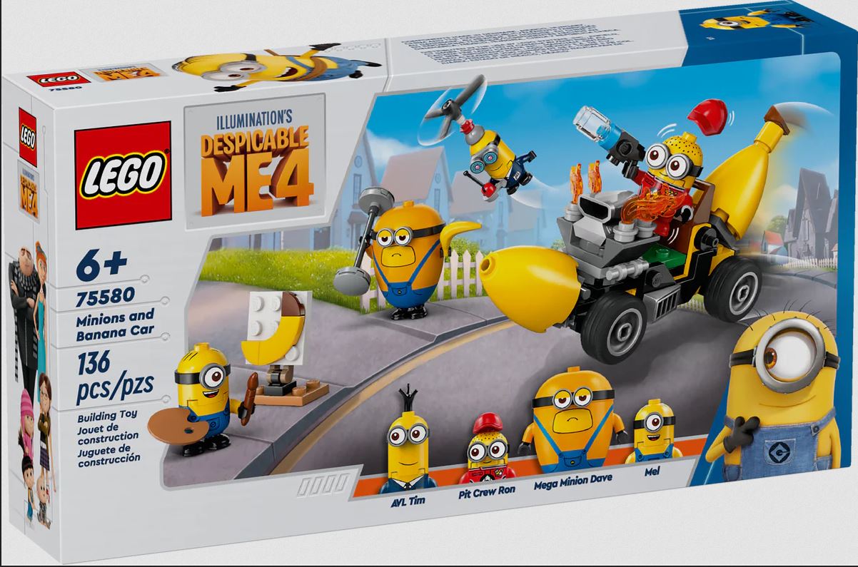 Lego Minions and Banana Car