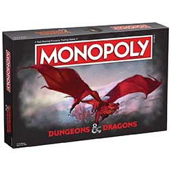 Monopoly Dungeons & Dragons By USAOpoly - Board Game