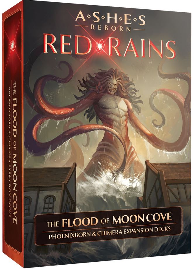 Ashes Reborn Red Rains - The Flood of Mooncove - Board Game