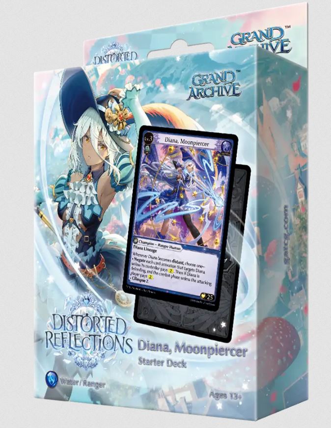 Grand Archive Distorted Reflections - Diana, Moonpiercer Starter Deck