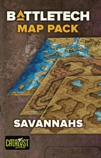 Battletech Mappack Savannah - Board Game
