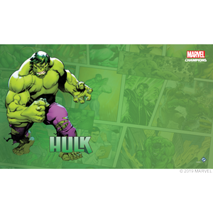Marvel Champions The Card Game Hulk Game Mat - Board Game