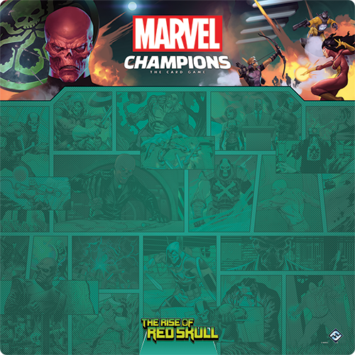 Marvel Champions The Card Game The Rise Of Red Skull Game Mat - Board Game