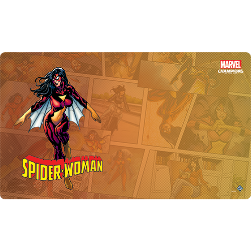 Marvel Champions The Card Game Spider-Woman Game Mat - Board Game