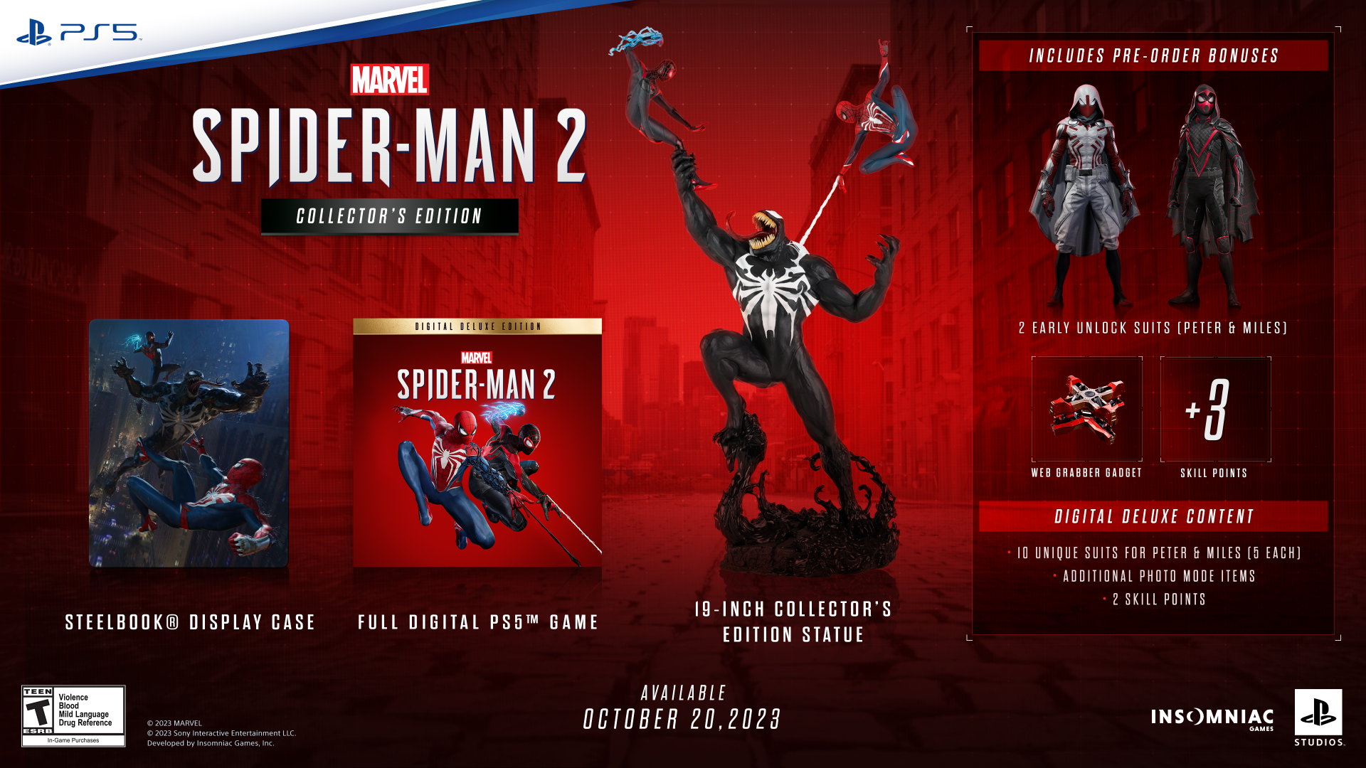 Marvel's Spiderman 2 - Collectors Edition PS5