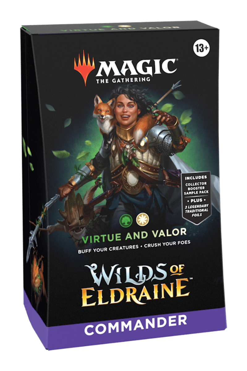 Magic the Gathering Wilds of Eldraine Commander - Virtue and Valor