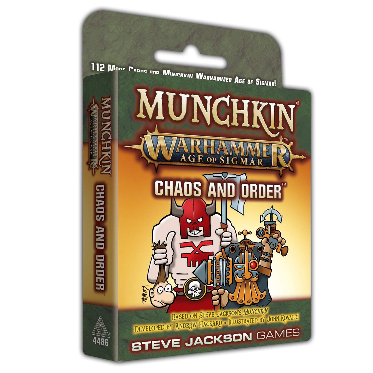Munchkin Warhammer Age Of Sigmar Chaos And Order - Board Game